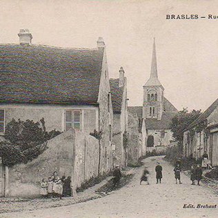 Rue de l'église <small>© Commune de Brasles</small>